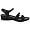 Camper Women's Diminuto Wedge Sandal,Black,38 EU (US Women's 8 M)