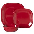 Melamine 12-pc. Dinnerware Set - Red