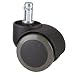 Rolland Office Chair Caster Wheel for Hardwood Floor - Stem Diameter: 11mm, Stem Length: 22mm - 5 Unit/Pack