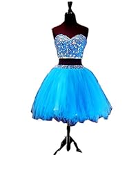 Satin/Tulle Cocktail Sweetheart Lace-Up  Applique Evening Dress/Homecoming Dress/Prom Dress/Party Dress  With Rhinestones