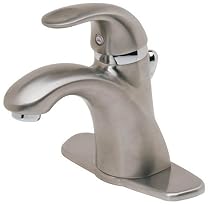 Price Pfister 8A2VK00 Parisa Single-Handle Centerset Lavatory Faucet, Brushed Nickel