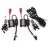 04-08 BMW K1200R 1200 CC Xenon HID Headlight Conversion Kit 6000k Diamond White by Generic Product