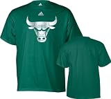 Chicago Bulls adidas St. Patrick's Day Strong Logo T-Shirt