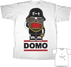 Domo Hip Hop Mens White T-shirt