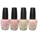 OPI Nail Lacquer Fairytale Bride Collection 4 Bottles Full Size