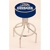 Brigham Young Cougars 25 Tulip base Swivel Bar Stool with 4 Thick Seat
