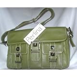 PerlinaGreenPistachioLeatherHandbag/ShoulderBag-NEW!