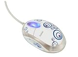 Saitek PM09Arb Notebook Optical Mouse - Retro Blue