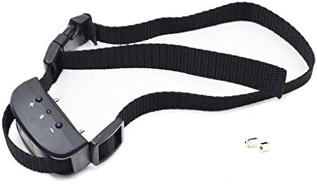 Dog Bark Control Collar - Battery Powered Latest Model Anti-bark Device. Stimulation of No Harm Warning Beep and Vibration. Static Shock with 7 Adjustable Sensitivity Control Levels.