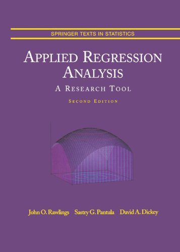 Applied Regression Analysis (Springer Texts in Statistics)