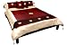 Thai Silk Medallion Duvet Set - Ruby Red- Q