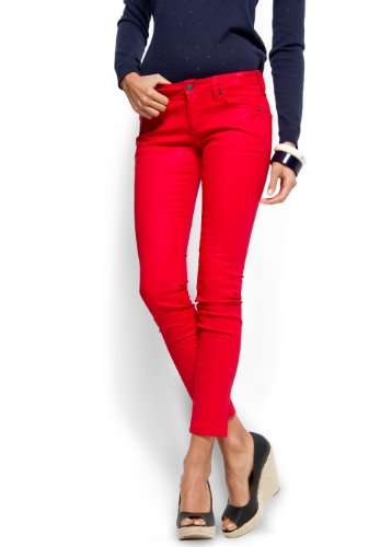 Mango Women's Cropped Super Slim Jeans product image