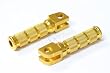 Foot Pegs - Front Rider - Suzuki GSXR 600 92-05, GSXR 750 88-05, GSXR 1000 01-04, TL1000S TLS 97-03, TL1000R TLR 98-03, SV1000 & SV1000S SV 03-08, SV650 & SV650S SV 650 99-08 - Gold