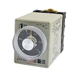 uxcell　タイムリレー　時間遅延リレー　タイム継電器　ソケット付き　AC 220V AH3-ND 8ピン