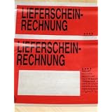 Lieferschein Rechnung Versandtasche 10 St�ck C 6