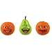 Annoying Orange Kitchen Crew Collectibles Mini Figure 3Pack Smilin Orange, Pear Whoa Orange_s-2