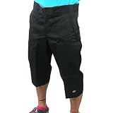 （ディッキーズ）Dickies クロップドパンツ 七分丈 MENS ブラック WR824-K
