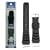 Seiko Original Rubber Curved Line Watch Band 22mm Divers Model and Genuine Seiko Spring Bars