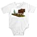 Onesie with horsedrawn, agriculture, farmer, plow, horses, harness, draft, blinders, plojning, farming, plowing, animal, blade, field, equipment