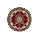 Home Dynamix Regency, Traditional Area Rug 8 Round Red Home Dynamix Regency, Traditional Area Rug 8 Round Red