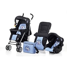Hauck - Disney Speed Sun Plus Travel System Set in Original Mickey