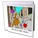 Londons Times Funny Music Cartoons - Tree Stump Meets Nemesis, A Chainsaw - Greeting Cards-12 Greeting Cards with envelopes Image