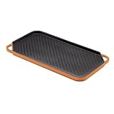 Rachael Ray Cast Iron Double Burner Grid Multiple Colors Available