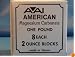 AAI Hand Chalk 1lb.for Gymnastics & Weight Lifting American Athletic, Inc.