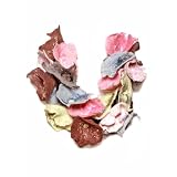 JousJous Handmade Felt Flower Bouquet Scarf Multi Color Pastel One Size