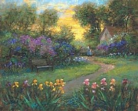 20 x 16 WeatherPrint - Garden Memory