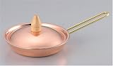 食楽工房　銅　フライパン　１６ｃｍ　蓋付　ＣＮＥ－102
