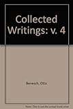 Collected writings [of] Otto Benesch