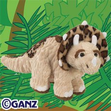 Webkinz Virtual Pet Plush - TRICERATOPS