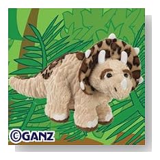Webkinz Plush Stuffed Animal Triceratops