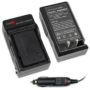 Brand New Casio Digital Camera and Camcorder Home Travel Charger with Car Adapter For... by Bargaincell