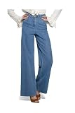 Newport Jeanology Stretch High-Waist Wide-Leg Jeans