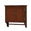 Chelsea Wall Cabinet With Towel Bar, 24"Hx24"W, ANTIQUE CHERRY