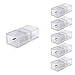 LE® 2-Pin Connector for LED 100-240V Strip Lights, Pack of 5 Units, 5050 LED Strip Accessories, Joint Pin for LED Single color Strips