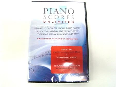 Piano Scores Unlimited (PC DVD)
