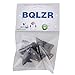 BQLZR 40x30mm Antique Bronze Corner Pad Edge Pad Decorative with Mounting Screws Pack of 4