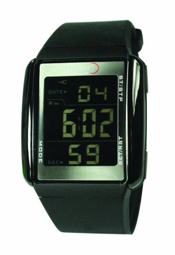Steiner Men's ST3242N009P Sport Collection 11-Function EL Light Black Digital Watch