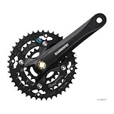 Shimano Acera M361 170mm 28/38/48t, Square, without Chain Guard, Black
