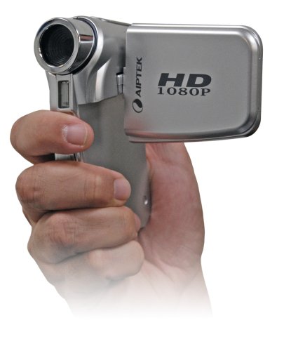 Aiptek A-HD+ 1080P High Definition Camcorder (Silver) under High Definition in The Electronics Store
