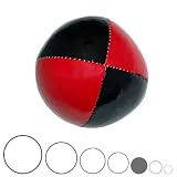Firetoys 120g juggling ball - Red & Black