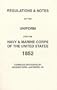 Regulations and Notes of the Uniform for the Navy and Marine Corp of the United States: 1852