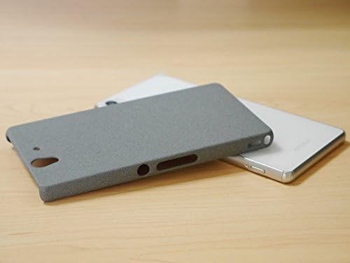 YAMIDA Slim Matte Fitted Textured Hard Protective Back Case Cover Skin for Sony L36h (D)