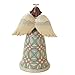 Enesco Jim Shore Heartwood Creek Winter Angel with Cardinal Figurine, 7.25-Inch