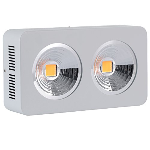 Lightimetunnel 400w Hydroponics LED Grow Light Full Spectrum COB Reflector Indoor Plant Veg Flowering Lamp Panel