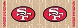 NFL San Francisco 49ers Football Wall Border - Peel and Stick