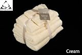 Prestige  Luxor  Egyptian Cotton 650gsm 6pc Towel Bale Bundle Gift Set - Cream